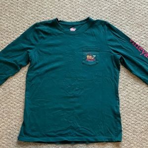 Womens M Vineyard Vines Christmas Shirt